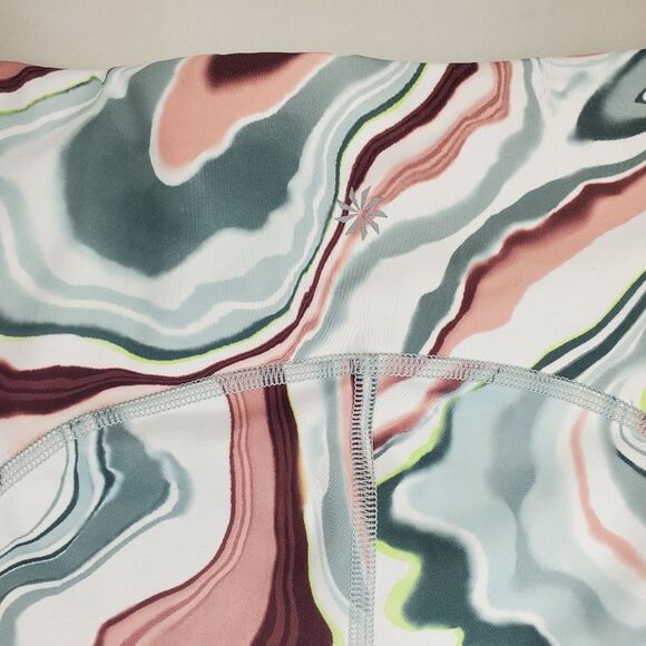 Athleta Ultimate Stash Pocket Printed 7" Short Size M - Picture 7 of 9